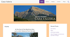 Desktop Screenshot of casavaleria.it